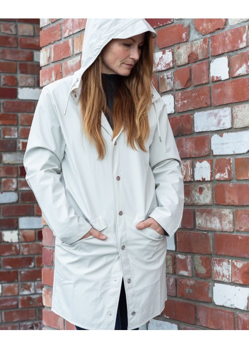 Rains | Long Jacket | Off-White